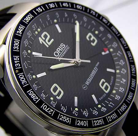 オリス　ORIS WILLIAMS F1 TEAM 自動巻き 時計 masa様専用‼️ ORIS OH済み 自動巻 ウィリアムズ F1 - メルカリ