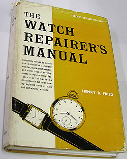 THE WATCH REPAIRER'S MANUAL 