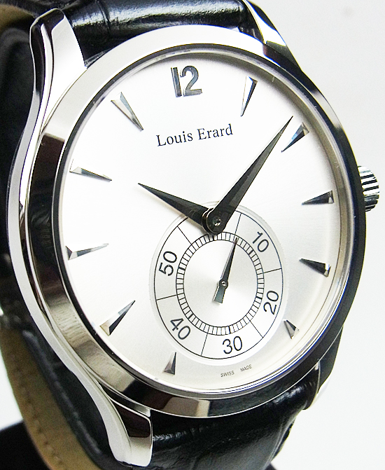 ルイ・エラール Louis Erard 217 スモールセコンド 手巻き メンズ 箱付き_764716