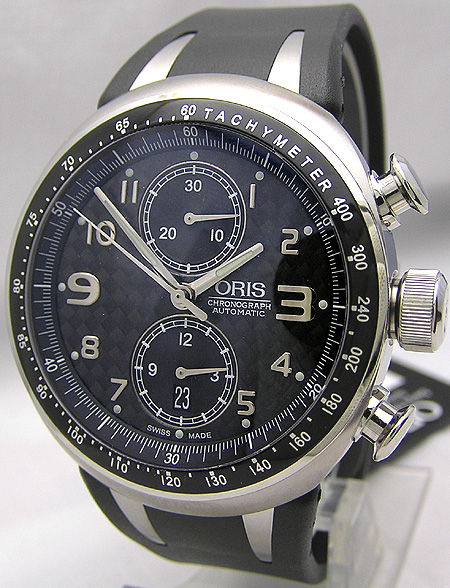 ジャンク扱い品 ORIS ウィリアムズ 自動巻き クロノグラフ