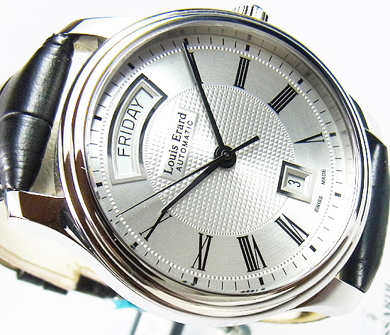 Louis Erard Heritage Steel Automatic Watch - 67258AA21